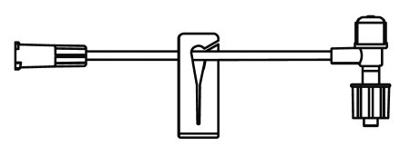 B. Braun Extension Set 4 Inch Tubing 1 Port 0.1 mL Priming Volume DEHP-Free - M-167350-4669 - Each