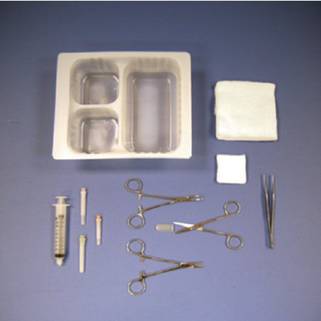 DeRoyal Laceration Tray