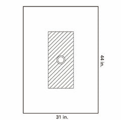 O&M Halyard Inc Cardiovascular Drape Brachial Angiography Drape 44 W X 31 L Inch Sterile