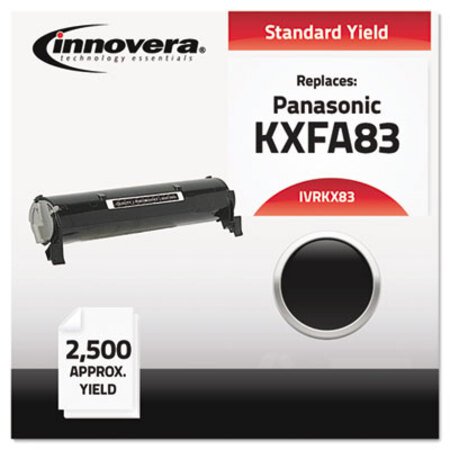 Innovera® Remanufactured Black Toner, Replacement for Panasonic KX-FA83, 2,500 Page-Yield