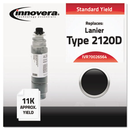 Innovera® Remanufactured Black Toner, Replacement for Ricoh 1022 (89870), 11,000 Page-Yield