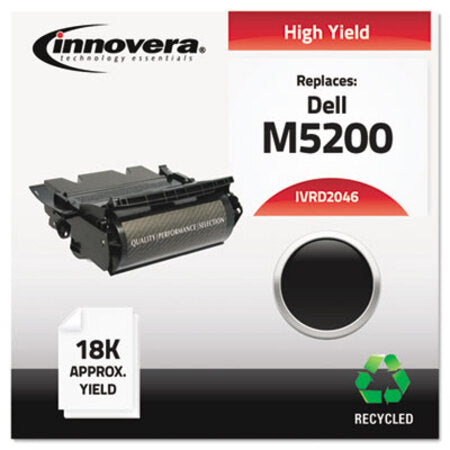 Innovera® Remanufactured Black High-Yield Toner, Replacement for Dell M5200N (310-4133), 18,000 Page-Yield