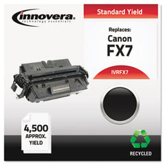 Innovera® Remanufactured Black Toner, Replacement for Canon FX7 (7621A001AA), 4,500 Page-Yield