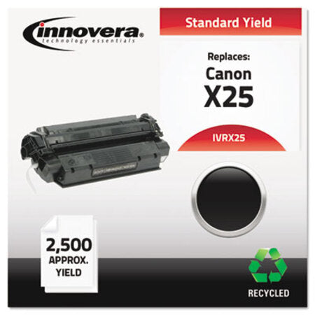 Innovera® Remanufactured Black Toner, Replacement for Canon X25 (8489A001AA), 2,500 Page-Yield