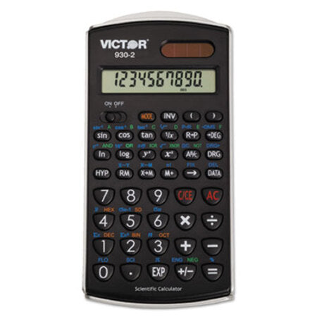 Victor® 930-2 Scientific Calculator, 10-Digit LCD