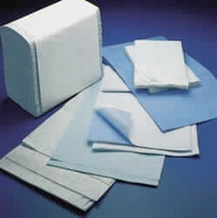 Graham Medical Products Stretcher Sheet Flat 40 X 48 Inch Blue Tissue / Poly / Tissue Disposable