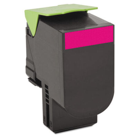 Lexmark™ 80C10M0 Return Program Toner, 1,000 Page-Yield, Magenta