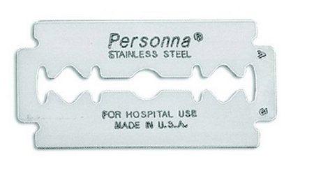 AccuTec Blades Double Edged Razor Blade Personna® Stainless Steel, Coated