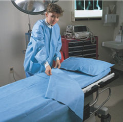 O&M Halyard Inc General Purpose Drape Flat Top Sheet 60 W X 96 L Inch NonSterile