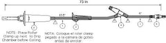 ICU Medical Primary Administration Set 15 Drops / mL Drip Rate 75 Inch Tubing - M-503240-2252 - Case of 25