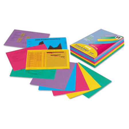 Pacon® Array Colored Bond Paper, 24lb, 8.5 x 11, Assorted Designer Colors, 500/Ream