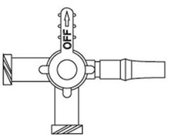 B. Braun Stopcock Discofix® 4 Way - M-173783-1496 - Case of 100