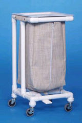 IPU Single Hamper with Bag Classic 4 Casters 39 gal. - M-493902-3800 - Each