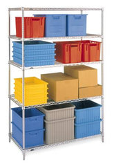 Intermetro Industries General Purpose Shelving Metro® Erecta Shelf® 1 Shelf Floor Mount 21 X 72 Inch