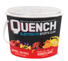 Mueller Sports Medicine Gum Quench® Lemon / Fruit / Orange / Grape Flavors 200 Count - M-1072708-2153 - JR/200