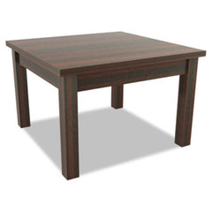 Alera® Alera Valencia Series Occasional Table, Rectangle,23-5/8w x20d x20-3/8h,Mahogany