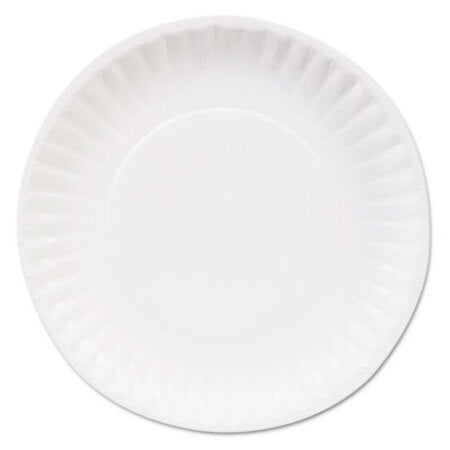 Dixie Basic™ Clay Coated Paper Plates, 6", White, 100/Pack