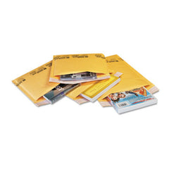 Sealed Air Jiffylite Self-Seal Bubble Mailer, #0, Barrier Bubble Lining, Self-Adhesive Closure, 6 x 10, Golden Brown Kraft, 200/Carton