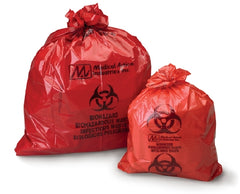 Medegen Medical Products LLC Biohazard Waste Bag Medegen Medical Products 30 gal. Red Bag Polyethylene 30-1/2 X 41 Inch - M-177006-2830 - Case of 250