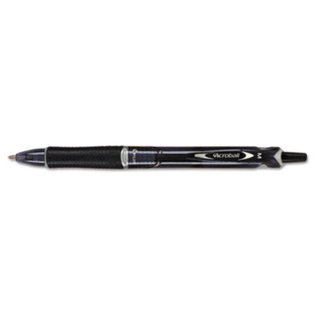 Pilot® Acroball Colors Advanced Ink Retractable Ballpoint Pen, 1mm, Black Ink/Barrel