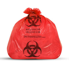 Medegen Medical Products LLC Biohazard Waste Bag Medegen Medical Products 7 - 10 gal. Red Bag Polyethylene 23 X 23 Inch - M-177233-4499 - Case of 500