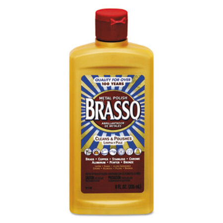 BRASSO® Metal Surface Polish, 8 oz Bottle