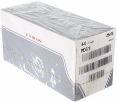Suture with Needle PDS II Absorbable Uncoated Clear Suture Monofilament Polydioxanone Size 4 - 0 18 Inch Suture 1-Needle 16 mm Length 3/8 Circle Precision Cosmetic - Conventional Cutting PRIME Needle