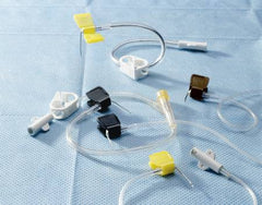 Kawasumi Laboratories Huber Infusion Set Kawasumi 20 Gauge 1-1/2 Inch 11 Inch Tubing Y-Site Port - M-486931-2268 - Case of 100
