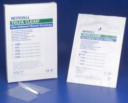 Cardinal Non-Adherent Dressing Telfa™ Clear Film 3 X 3 Inch Sterile