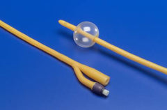 Foley Catheter Ultramer 2-Way Standard Tip 5 cc Balloon 24 Fr. Hydrogel Coated Latex