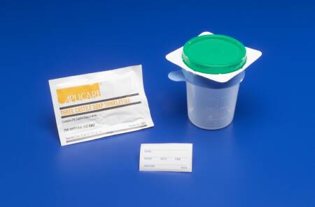 Cardinal Urine Specimen Collection Kit Easy-Catch* 4.5 oz. Specimen Collection Container Sterile