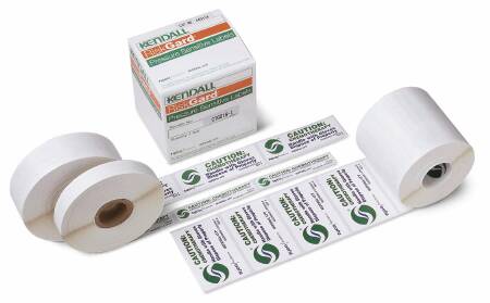 Cardinal Blank Label Kendall Healthcare Instructional Label - M-201380-2635 - Case of 900