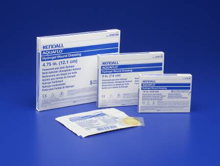 Cardinal Hydrogel Dressing Kendall™ 4-3/4 Inch Diameter Circle NonSterile