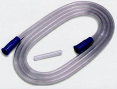 Cardinal Suction Connector Tubing Argyle® 12 Foot Length 0.281 Inch ID Sterile Universal Molded Connector Clear NonConductive PVC