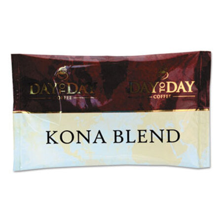 Day to Day Coffee® 100% Pure Coffee, Kona Blend, 1.5 oz Pack, 42 Packs/Carton