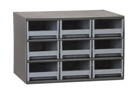 Akro-Mils Storage Cabinet Counter Top Heavy Duty Steel 9 Drawers