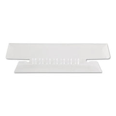 Pendaflex® Transparent Colored Tabs For Hanging File Folders, 1/3-Cut Tabs, Clear, 3.5" Wide, 25/Pack