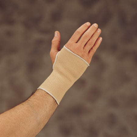 DeRoyal Wrist Support DeRoyal® Cotton / Elastic Left or Right Hand Beige Medium