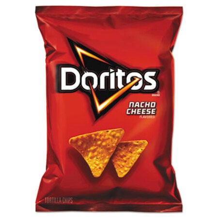 Doritos® Nacho Cheese Tortilla Chips, 1.75 oz Bag, 64/Carton