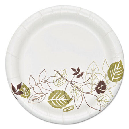 Dixie® Ultra® Pathways Soak Proof Shield Heavyweight Paper Plates, 5 7/8" dia, 125/Pack