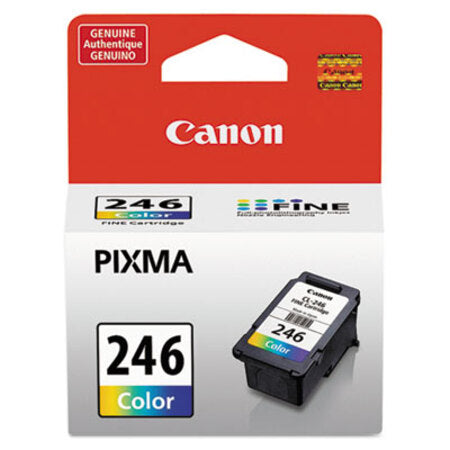 Canon® 8281B001(CL-246) ChromaLife100+ Ink, 180 Page-Yield, Tri-Color