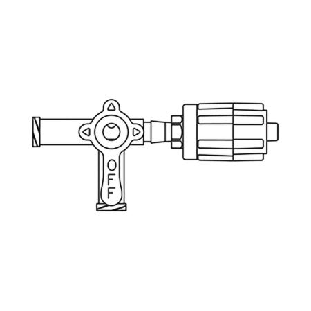 Smiths Medical Stopcock Medex® Matrix™ 3 Way - M-181278-2583 - Case of 25