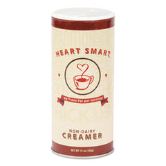 Diamond Crystal Heart Smart Creamer, 12 oz Canister, 24/Carton