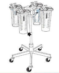 Bemis Healthcare Suction Canister Stand