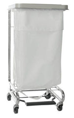 Hamper Stand McKesson Infectious Waste Rectangular Opening 30-33 gal Foot Pedal Self-Closing Lid - M-186992-1009 - Each