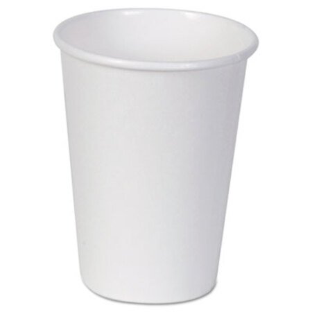 Dixie® Paper Cups, Hot, 12 oz., White, 50/Bag