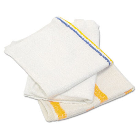 Hospeco® Value Counter Cloth/Bar Mop, White, 25 Pounds/Bag