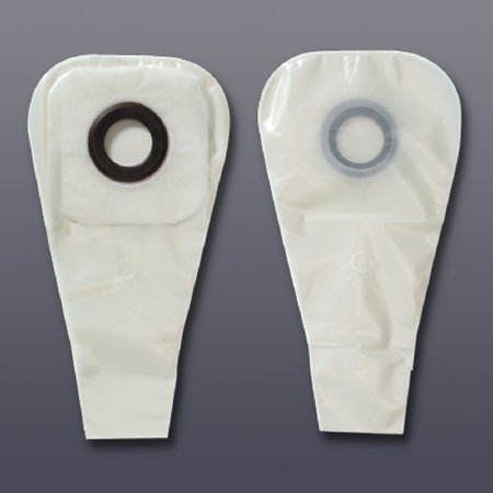 Hollister Colostomy Pouch Karaya 5 One-Piece System 16 Inch Length 2-1/2 Inch Stoma Drainable