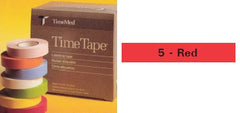 Precision Dynamics Blank Label Tape Time® Multipurpose Label Red Vinyl 2 X 500 Inch - M-188104-1858 - Roll of 1