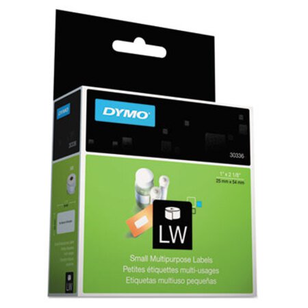 Dymo® LabelWriter Multipurpose Labels, 1" x 2.12", White, 500 Labels/Roll